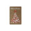 Etiqueta adhesiva Felices Fiestas con árbol de navidad