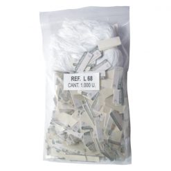 Bolsa 1.000 etiquetas cartulina joyería, relojería, bisutería, platería