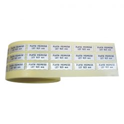 Etiqueta joyería, relojería, bisutería, platería